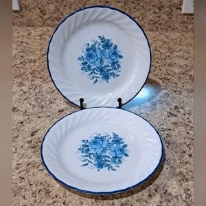 Corelle Blue Velvet Salad Plates (2)